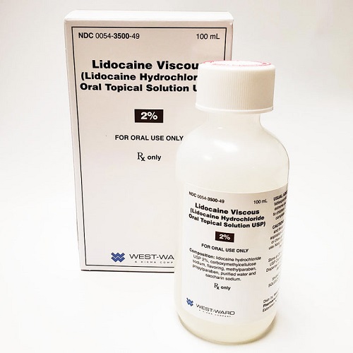 Lidocaine for mouth and throat